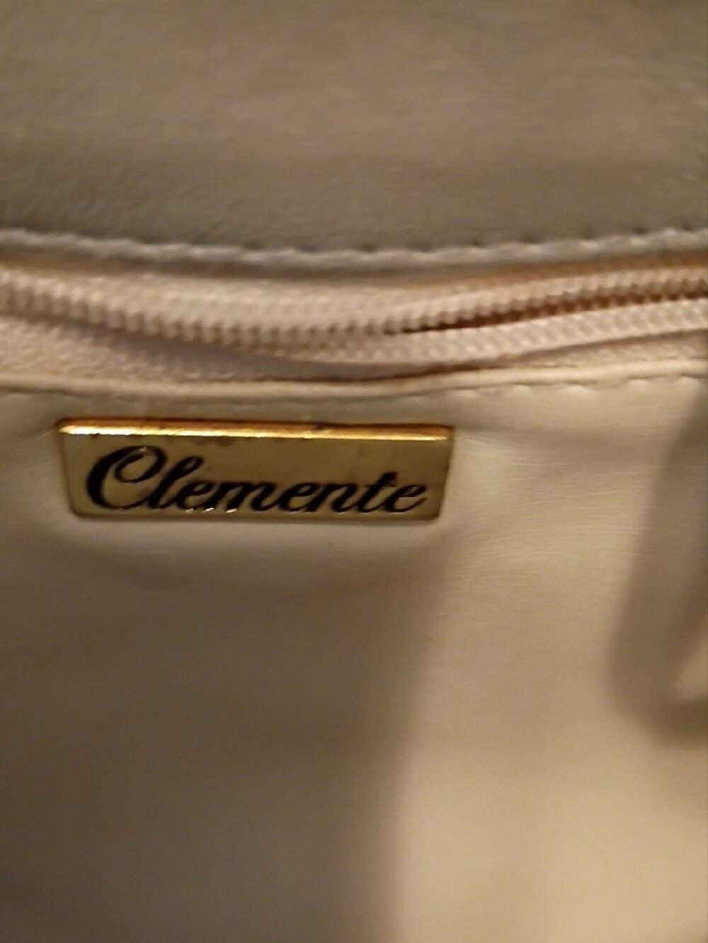 Shimmery Neutral Python-Texture Shoulder Bag - Picture 2 of 4